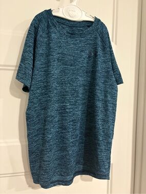 Under Armour Blue Heather Performance Tee YMD